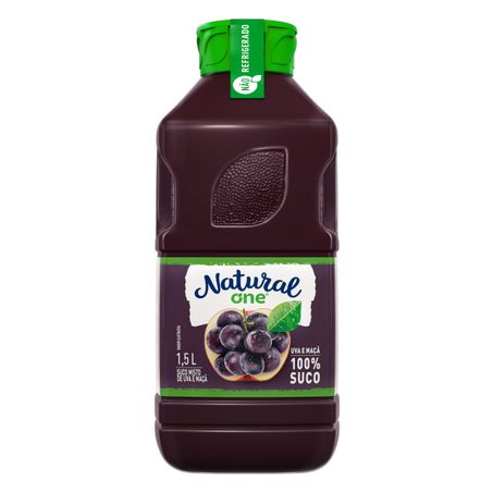 Suco uva e maçã natural one ambiente 1,5l