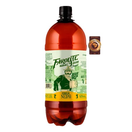 Chopp faroeste neipa beer 1.5l