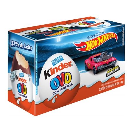 Kinder ovo menino 40gr c 2un
