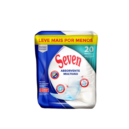 Absorvente para Seios Seven 20 Unidades
