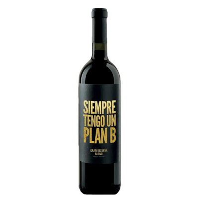 Vinho tinto red blend siempre tengo un plan b 750ml