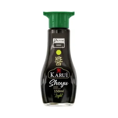 Molho shoyu 150ml karui light vd