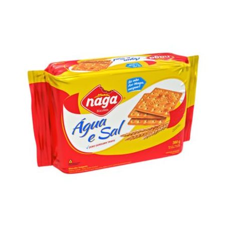 BISC NAGA AGUA E SAL 360G