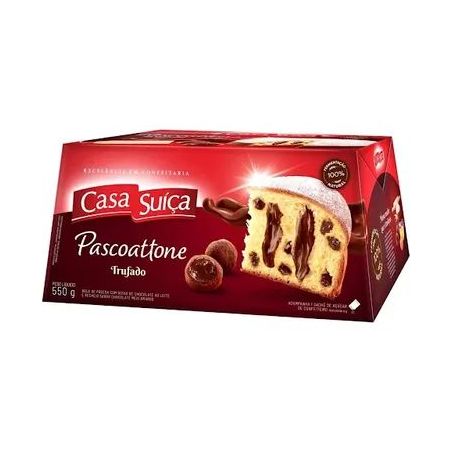 PASCOATTONE RECH CASA SUICA 550G TRUFADO