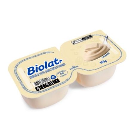 Sobremesa Biolat Chocolate Branco 180g