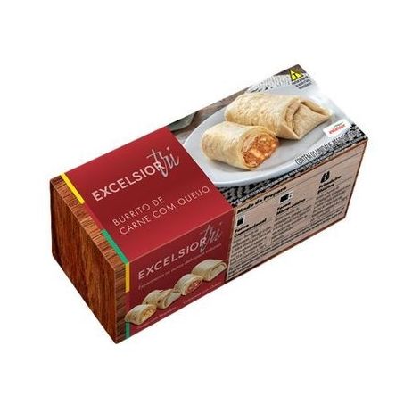 BURRITO EXCELSIOR 100G CARNE C/QUEIJO