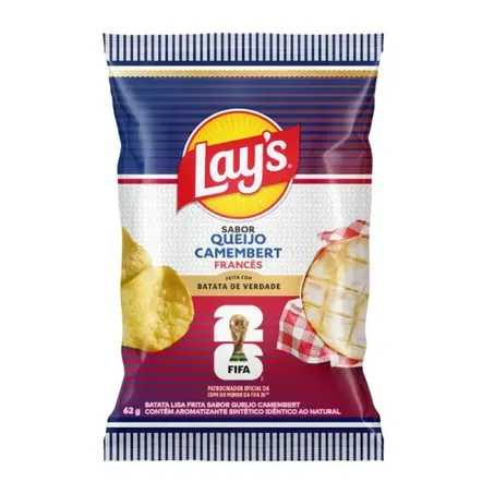 BATATA LAY'S COPA QUEIJO 62G