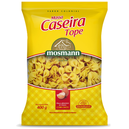 MASSA CASEIRA C/ OVOS MOSMANN TOPE 400G