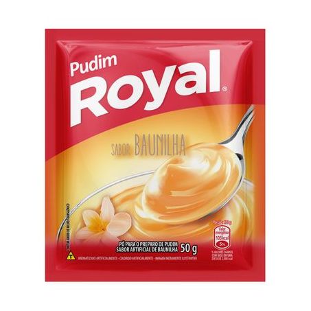 Pudim royal de baunilha sachê 50g