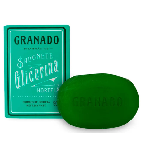 SABONETE GRANADO GLICERINA HORTELA 90G