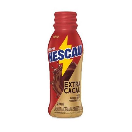 Bebida láctea extra cacau nescau 270ml