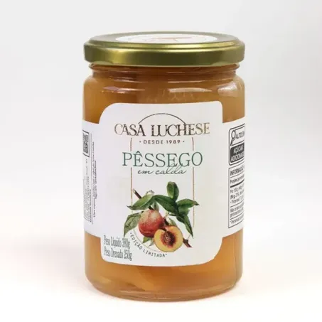 Doce de Pêssego em Calda 380g