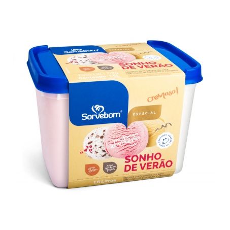 Sorvete sorvebom classi sonho verao 1.5l