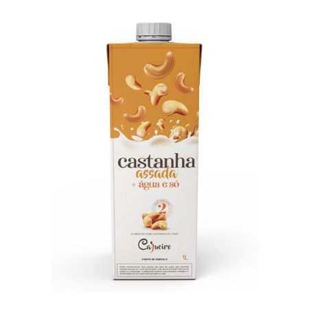 BEBIDA VEGETAL CAJUEIRO CASTANHA ASSADA 1L