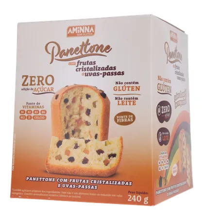 PANETTONE AMINNA S/GLÙTEN 240G 360-2