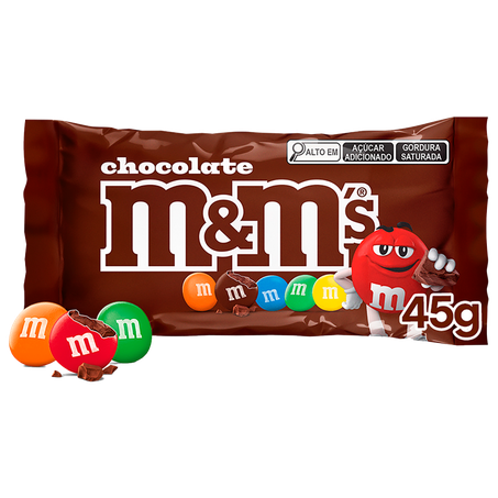 Chocolate M&M's ao Leite 45g