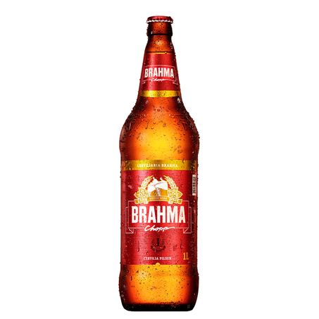 Cerveja litro brahma 1lt