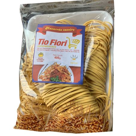 Massa caseira tio fiori 400g n2 media bdj