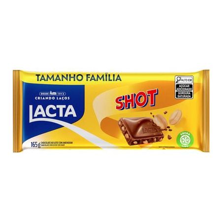Chocolate Lacta Shot 165g