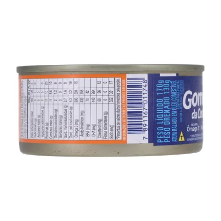 Atum Ralado Gomes Da Costa Óleo 170g 360-25