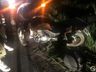 SMO: Buraco na BR-163 causa queda de moto e deixa homem ferido