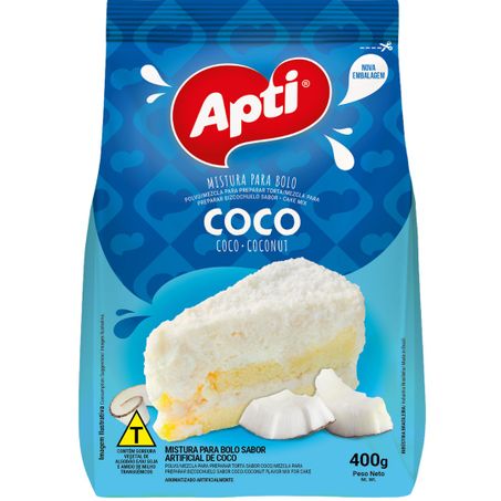 Mistura para bolo apti 400g coco