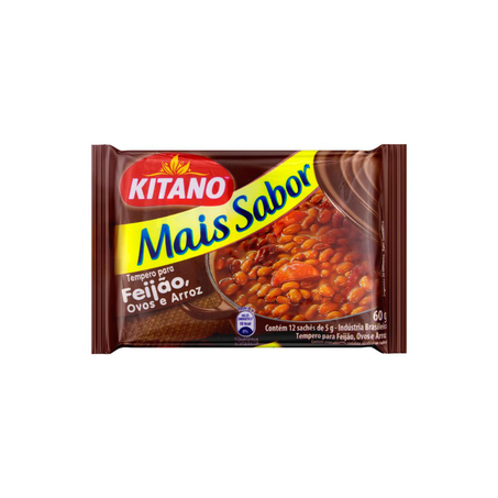 Tempero Kitano Mais Sabor Feijão 60G