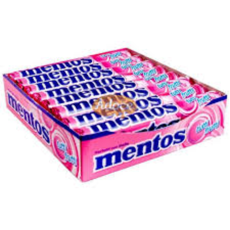 Pastilha mentos pcc/16x37,5g st tuti fruti