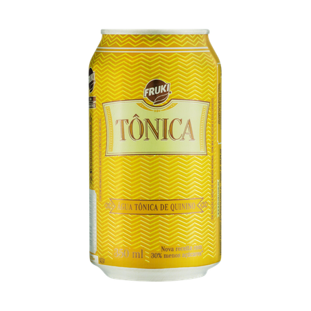 Agua tonica fruki zero 350ml lata.