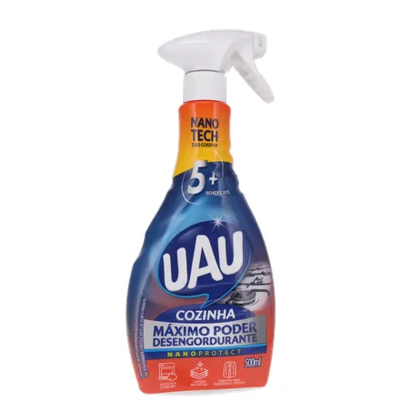 Limpador Desengordurante Uau Cozinha Frasco Borrifador 500ml 360-35