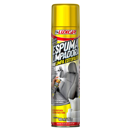 Limpador Estofados Luxcar Espuma Limpadora 400Ml