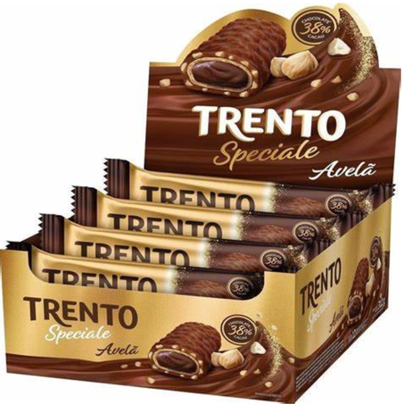 Chocolate barrinha trento pcc/12x26g speciale avela dark