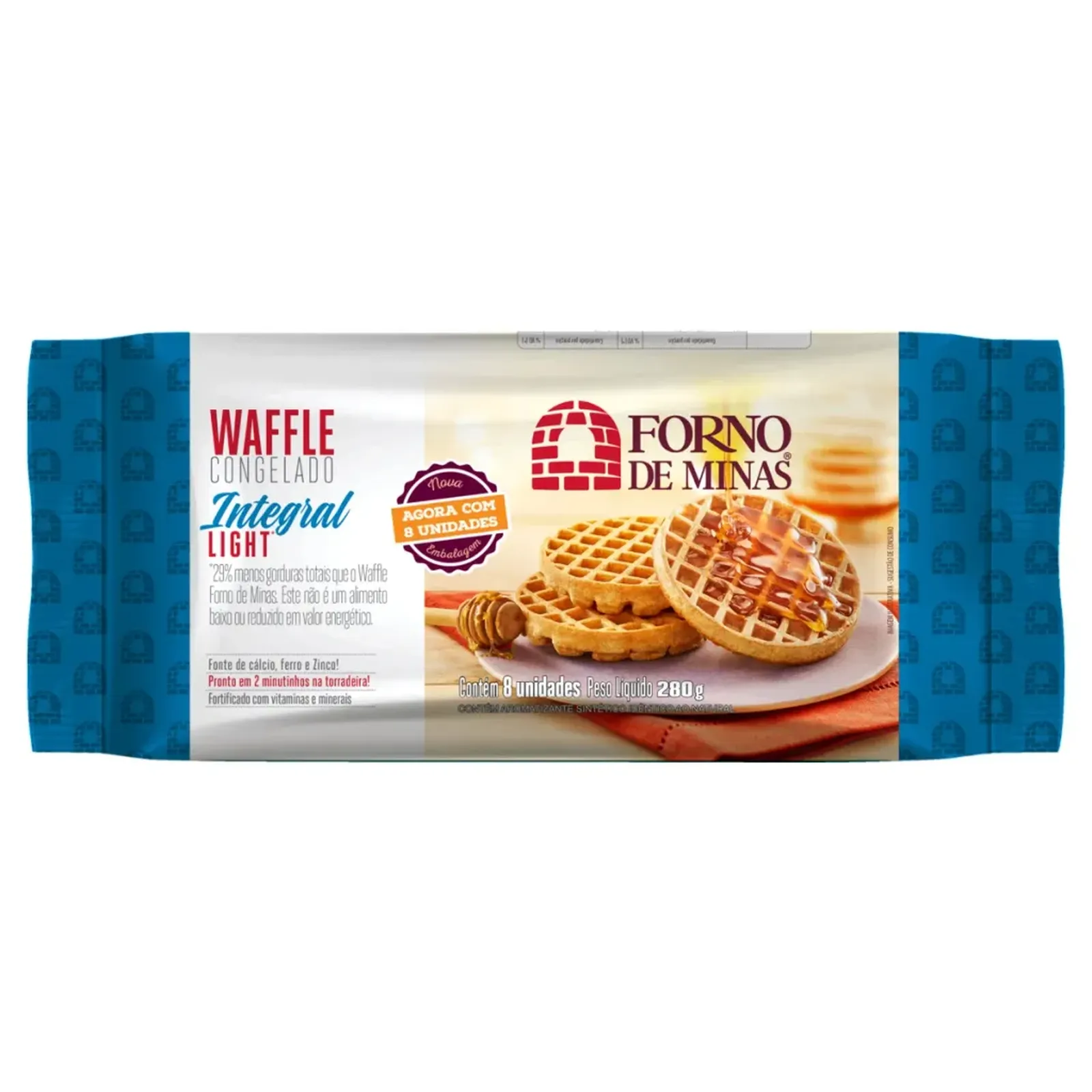 Waffle Integral Forno de Minas 280g