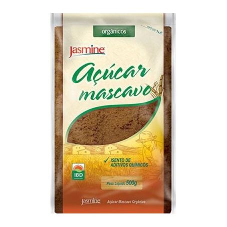 Açucar Mascavo Jasmine 500g Organico