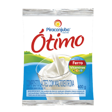Composto lácteo piracanjuba ótimo 400g