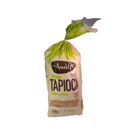 PÃO AMALFI 400G COM TAPIOCA SEM LACTOSE