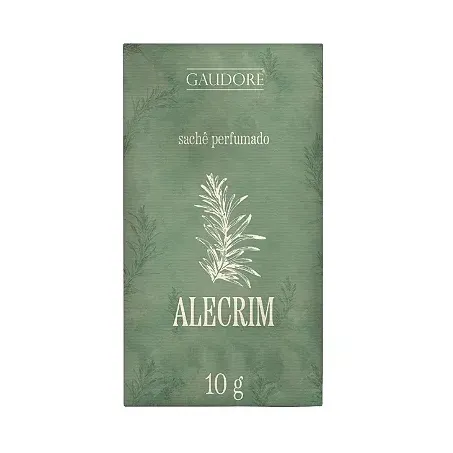 SACHE PERFUMADO ALECRIM GAUDORE 10 G              