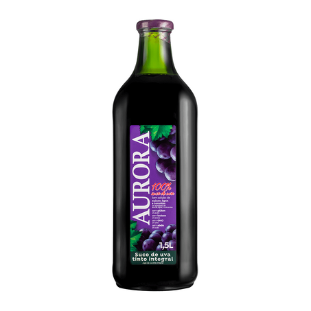 SUCO UVA AURORA 1,5L INTEGRAL TINTO