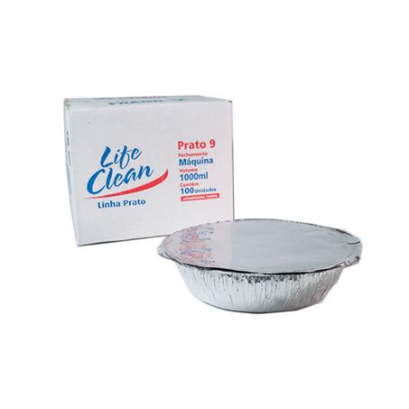 BANDEIJA ALUMINIO LIFE CLEAN 09 PRATO 100UN (070354)