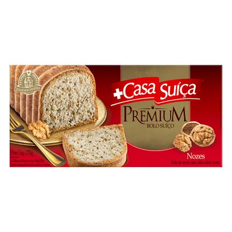 BOLO SUÍÇO NOZES CASA SUÍÇA PREMIUM