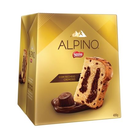 Panetone Alpino Caixa 500G