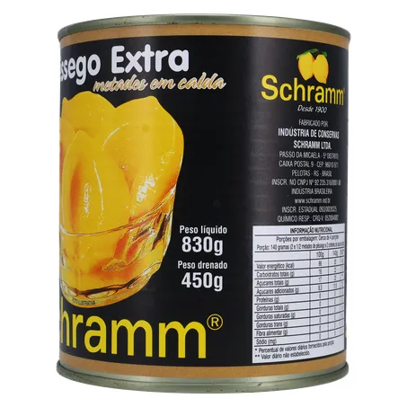 Pessego Calda Schramm 450g Extra 360-5