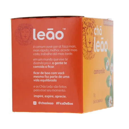 Chá Leão Camomila Sachê 10UN 360-29