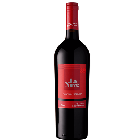 VINHO LA NAVE 750ML PRIMITIVO PUGLIA IGP
