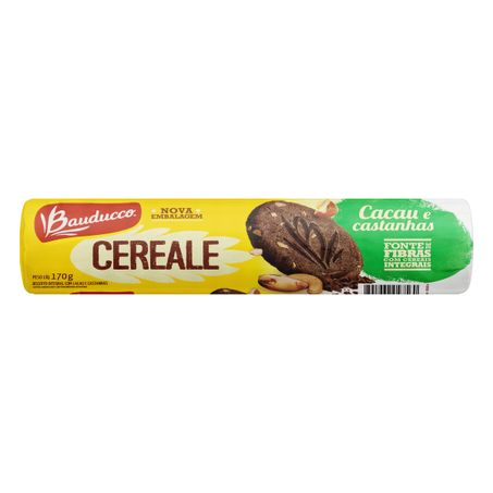 BISCOITO INTEGRAL CACAU E CASTANHAS BAUDUCCO CEREALE