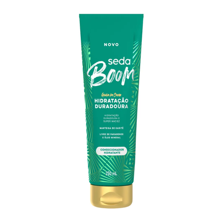 CONDIC SEDA BOOM HIDRATACAO 250ML DURADOURA
