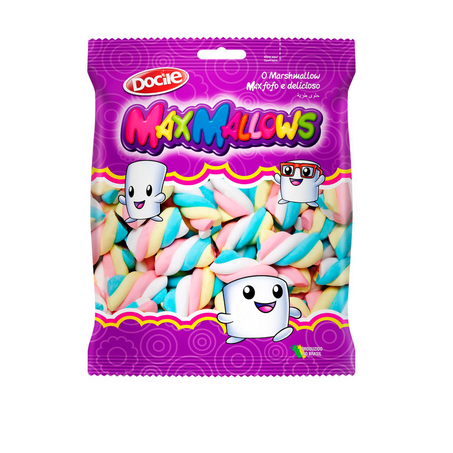 Maxmallows Twist Color Baunilha Docile 50G