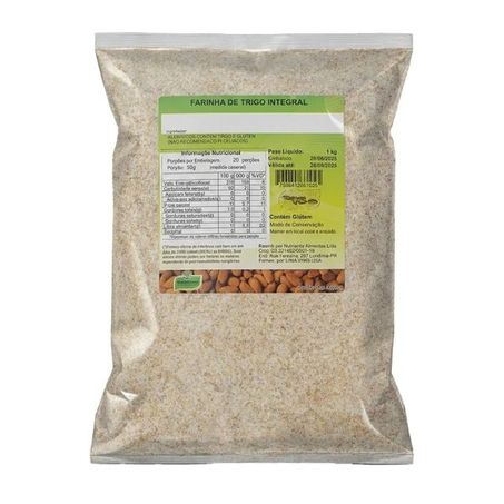 FARINHA DE TRIGO INTEGRAL 1KG