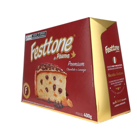 Panettone de Páscoa Festtone Chocolate e Laranja Cristalizada 400G 360-5