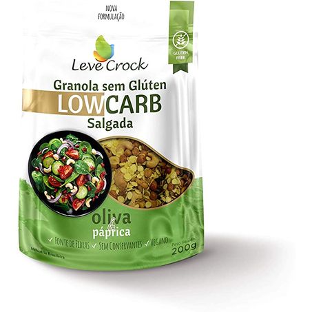 GRANOLA SALGADA LEVE CROCK 200GR